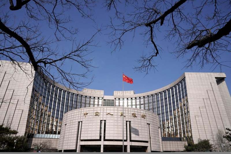Banco central de China realiza la mayor inyección semanal de efectivo a corto plazo desde 2019